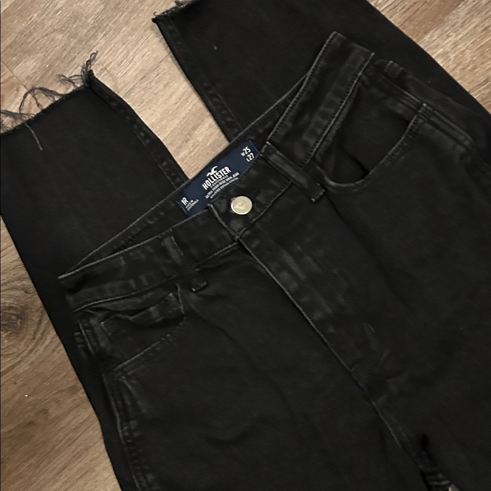 Hollister Dark Charcoal Skinny Jeans - Picture 8 of 8